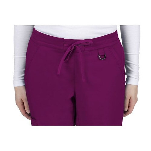 スクラブパンツ S相当 ワイン