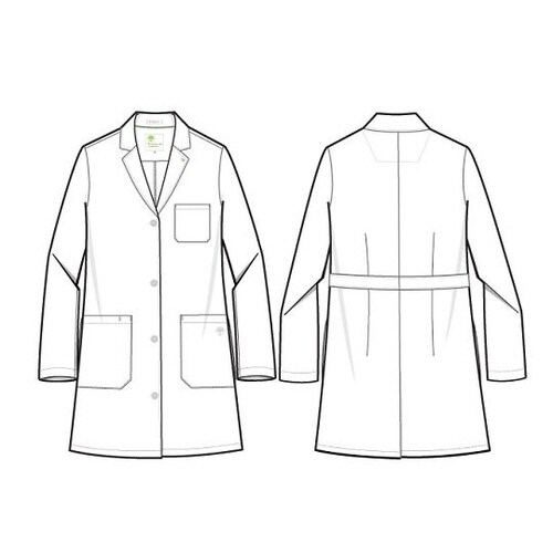 レディス白衣(ミニマリストシリーズ)