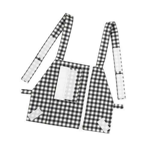 酸素吸入用エプロン(ちえプロン) 小児用 ブルー