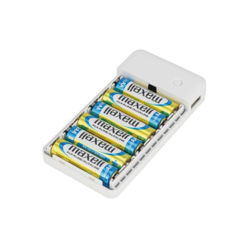乾電池式モバイル充電器 単3形6本