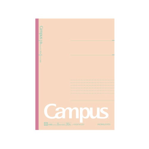 限定キャンパスミネラルカラー5色ドットB罫5冊