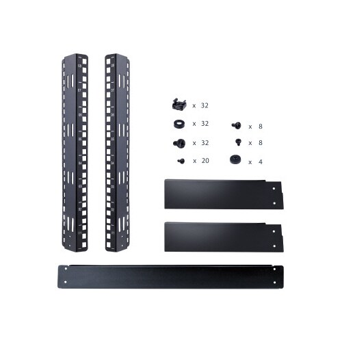 サーバーラック/8U/オープンフレーム