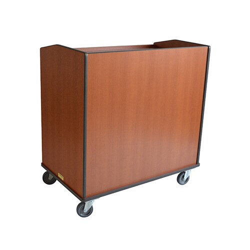 木製下げワゴン 茶