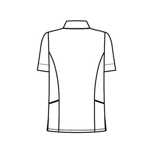 ニットシャツ ネイビー LL