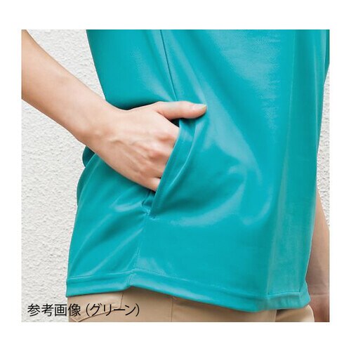 ニットシャツ ネイビー L