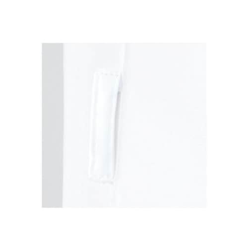 メンズジャケット半袖 ホワイトxネイビー S