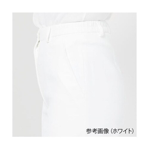 レディススリムストレートパンツ ホワイト 4L