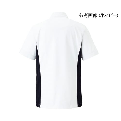 メンズジャケット半袖 サックス 4L
