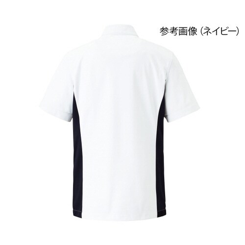 メンズジャケット半袖 サックス 5L