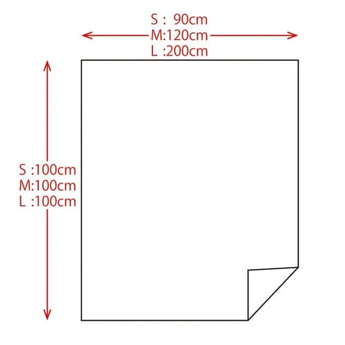 ノンスリップシーツ L 100cm×200cm