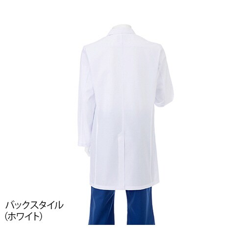 男子シングル診察衣 ブルー L