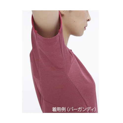 ニットシャツ ブルー S