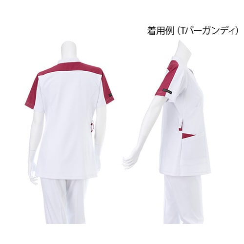 女子スクラブ Tネイビー EL