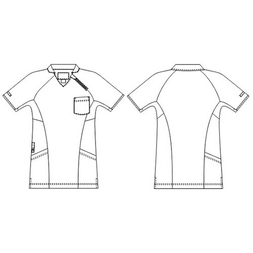 ニットシャツ グレー S