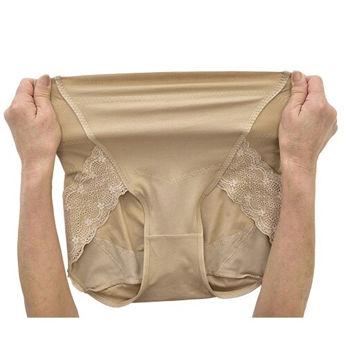 二の尻ショーツ ベージュ L