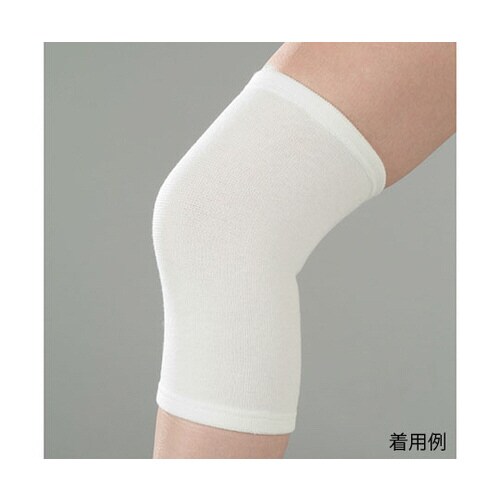 シームレスサポーター白 ひざ L