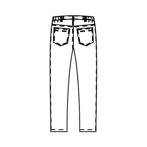 レディスパンツ ネイビー S