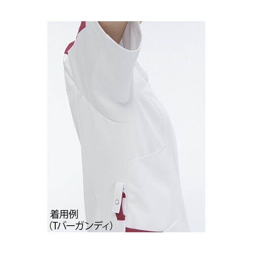 女子スクラブ Tバーガンディ EL