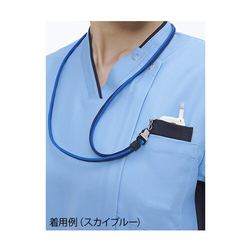 男女兼用スクラブ バーガンディ M