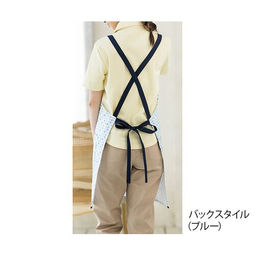 胸当てエプロン ピンク フリー