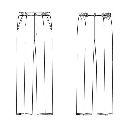 女子パンツ ロイヤルブルー M