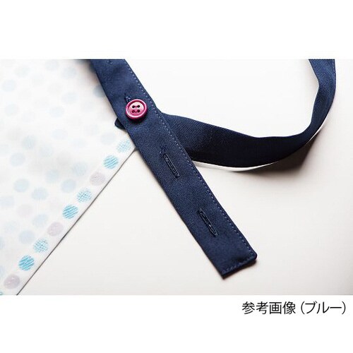 胸当てエプロン ブルー フリー