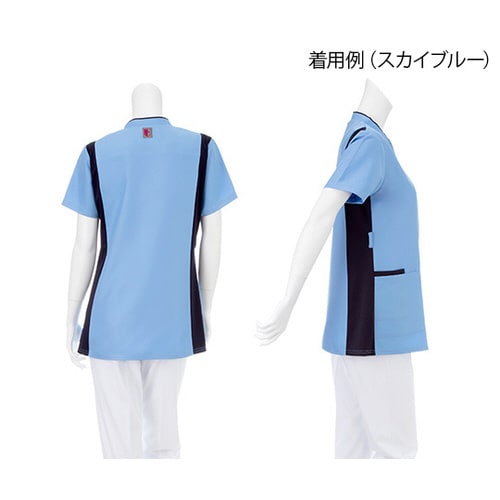 男女兼用スクラブ ターコイズ S