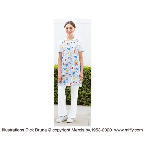 ケアガウン ブルー L