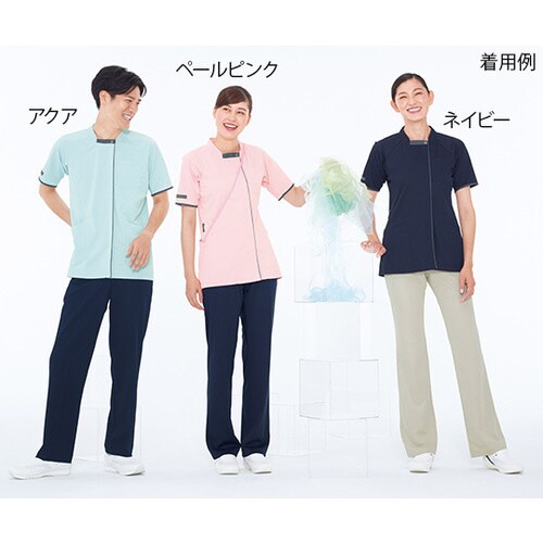 ニットシャツ ネイビー SS