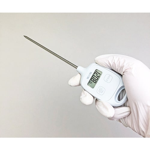 デジタル温度計 ブルー