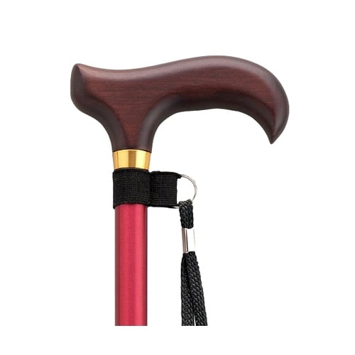 杖 Dシリーズ 伸縮タイプ レッド