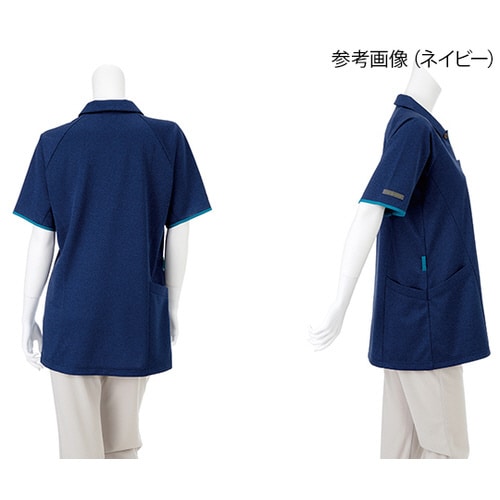 ニットシャツ ネイビー SS