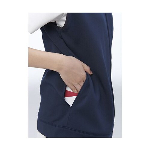 ジップアップベスト ネイビー LL