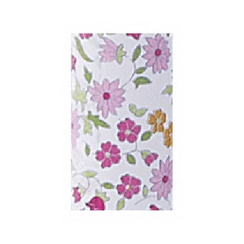 オールアルミ四点杖 伸縮タイプ 花柄 ピンク