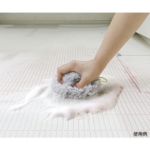 びっくり抗菌糸で作った床洗い