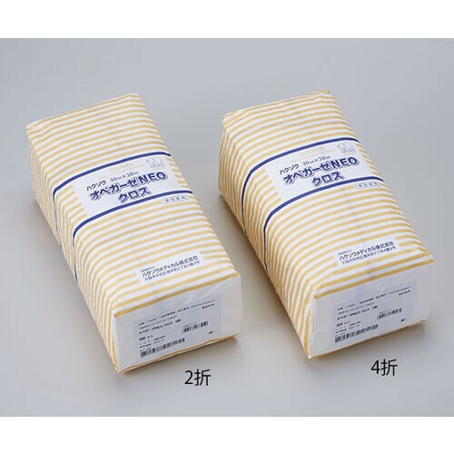 ハクゾウオペガーゼNEO クロス 4折 300枚入