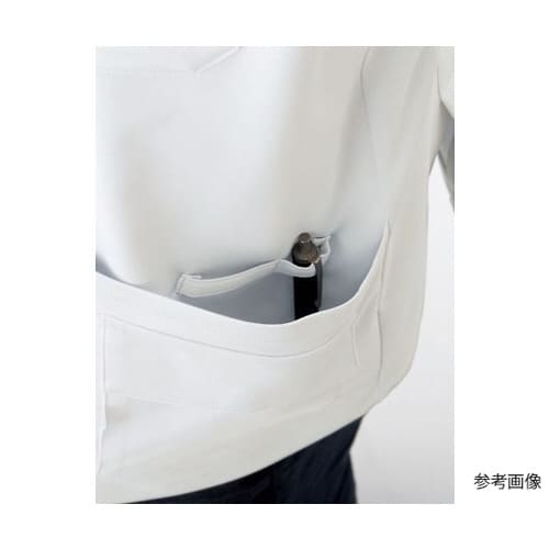 ジップアップスクラブ グレー×ネイビー SS