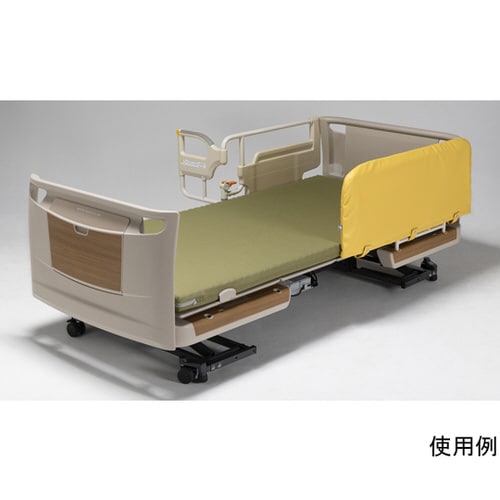 サイドレールクッションカバー 両面 L イエロー