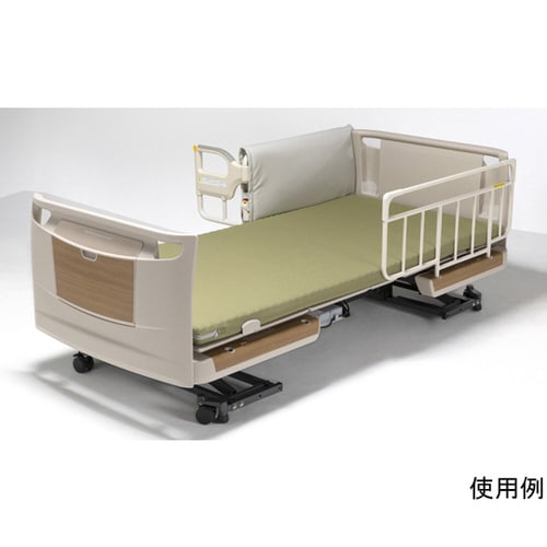 サイドレールクッションカバー L字用 グレー