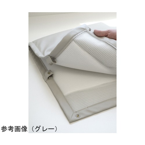 サイドレールクッションカバー L字用 グレー