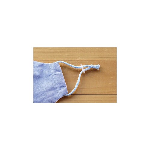 制菌 耳にやさしいマスクゴム ブルー