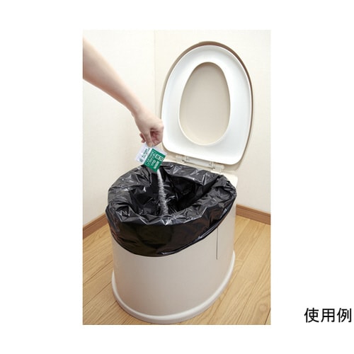 トイレ非常用袋 抗菌凝固剤付 10回分