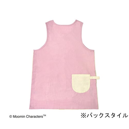 ムーミンエプロン リトルミイ ピンク/ベージュ