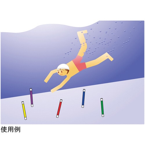 水中スティック(6色1組)