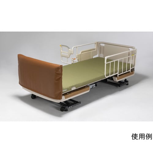 ヘッドボードクッションカバー ブラウン