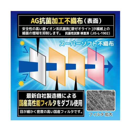 横ワイドまっ白なやさしいマスク