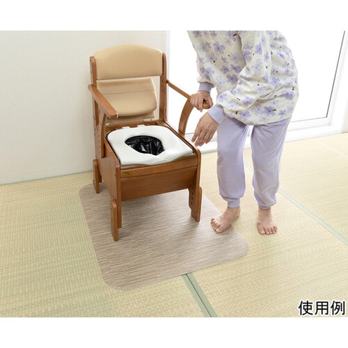 おくだけピタッ拭けるポータブルトイレマット