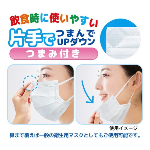 食事用マスク