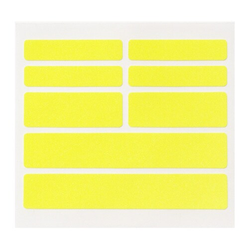 ピカッと反射ラベル イエロー