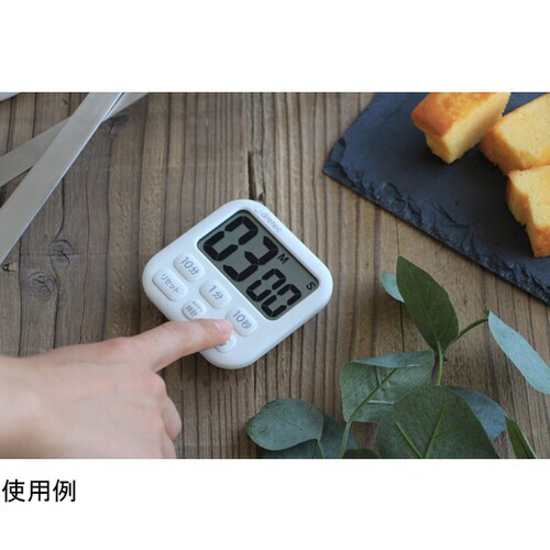 大画面タイマー ポポラ6 ホワイト